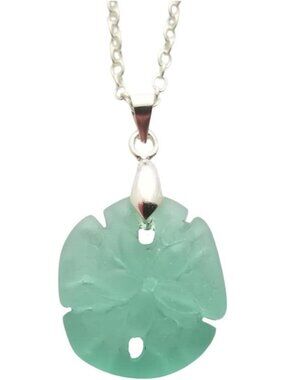 Handmade Sea Glass Jewelry - Sand Dollar Necklaces, Perfect Hawaii Gift Wrapped